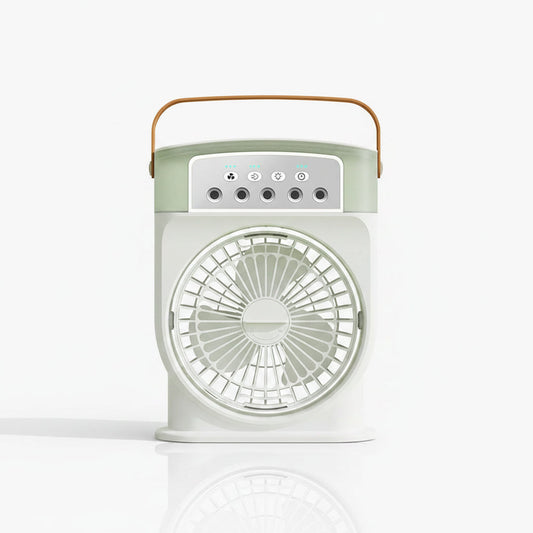Ventilado portátil usb con humidificador y luz led